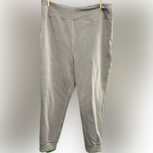 Athleta Light Gray Jogger Sweatpants